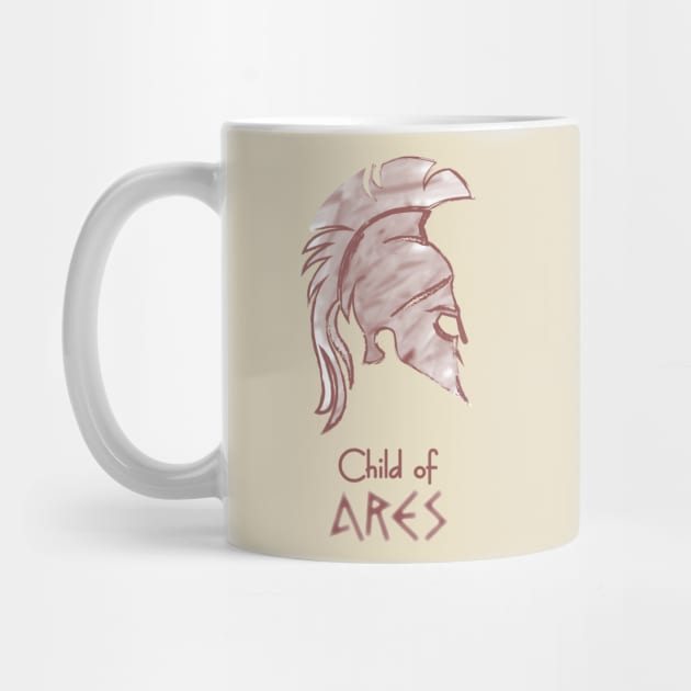 Child of Ares – Percy Jackson inspired design by NxtArt